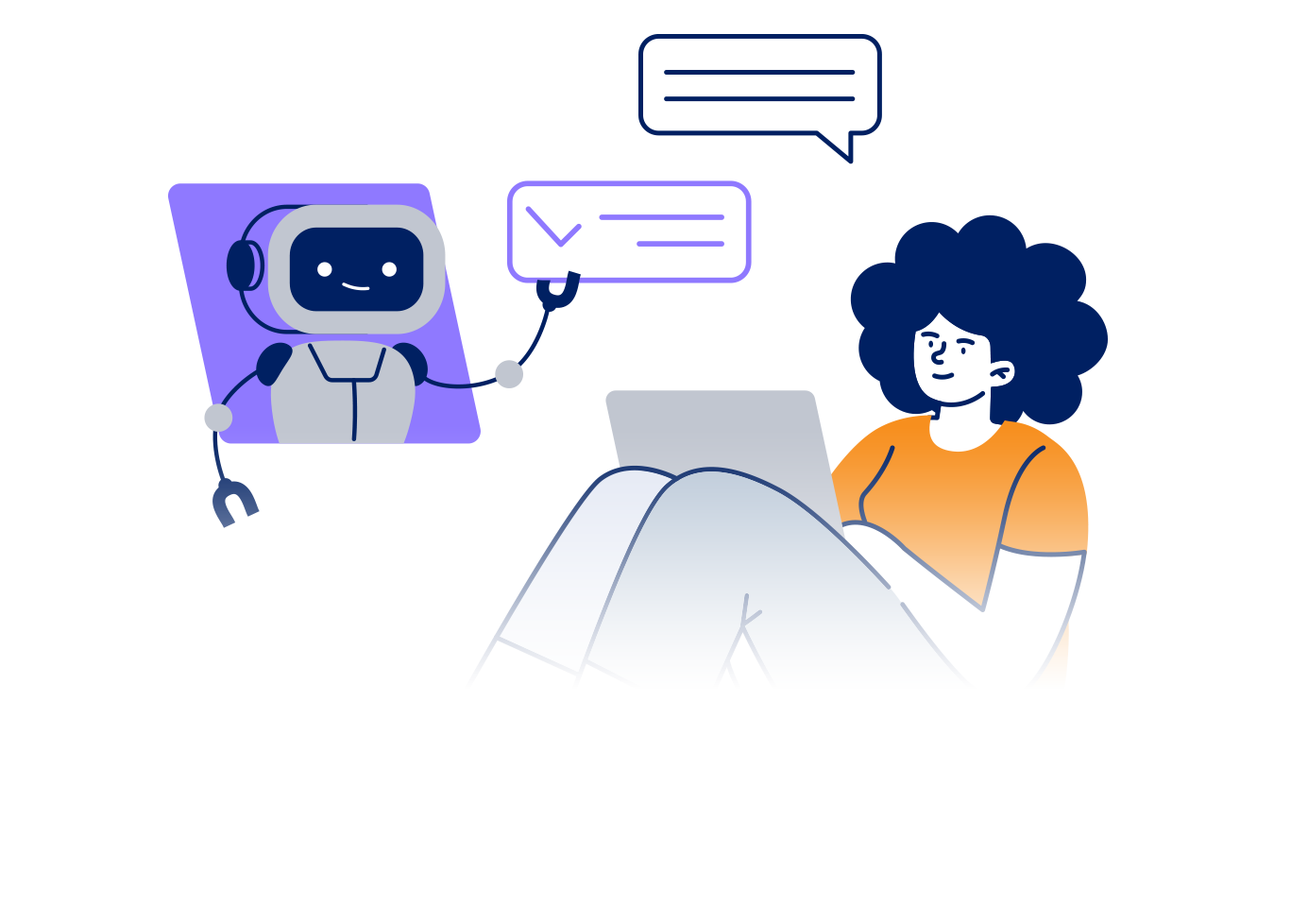Conversational AI integrated with RAG